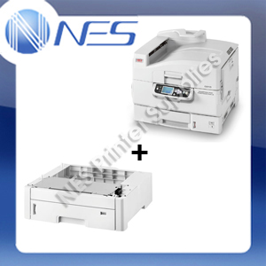 OKI C910n A3 Color Laser Network Graphics Printer+BONUS:530x Sheets Paper Tray (RRP$7973.90)